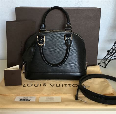 louis vuitton alma bb epi black|louis vuitton alma bb price.